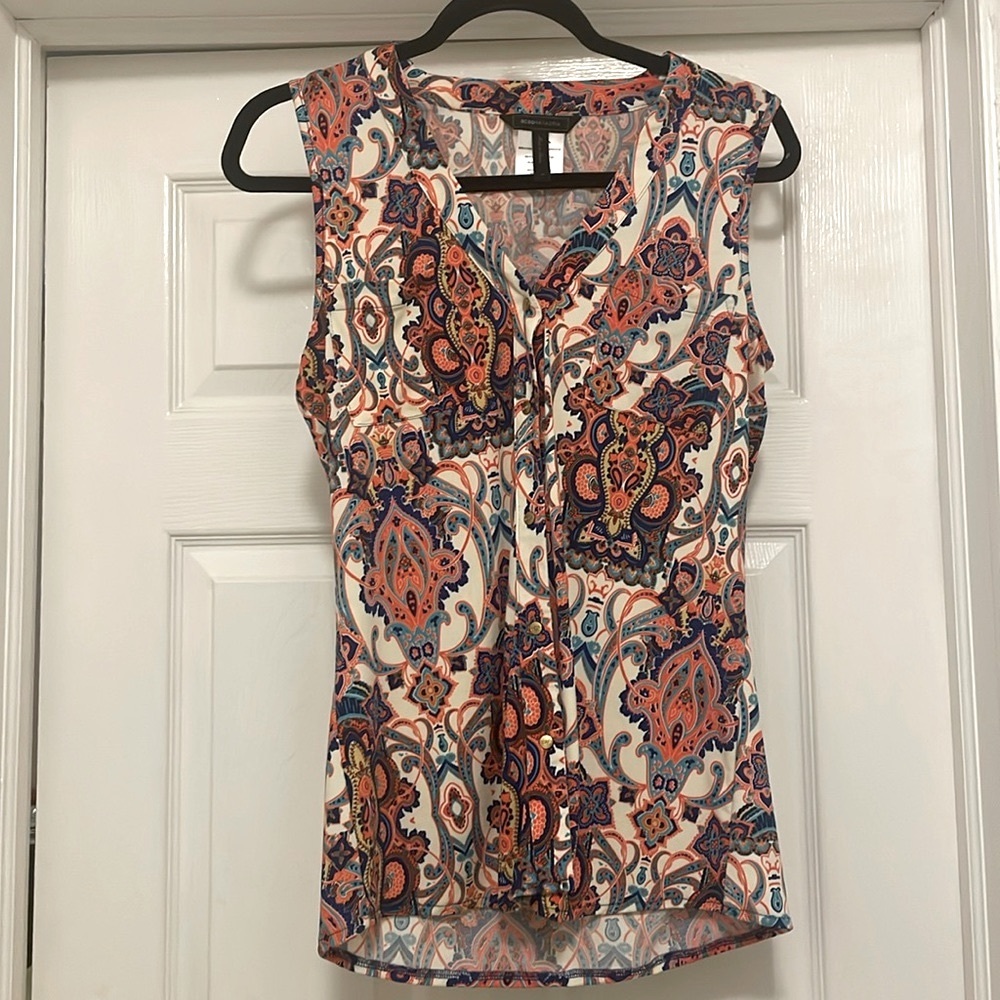 BCBG Maxazria Floral Top